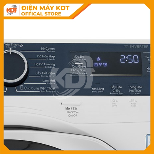 Máy sấy bơm nhiệt Electrolux UltimateCare 9 kg EDH903R9WB