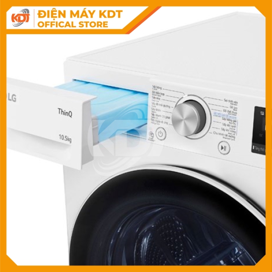 Máy sấy bơm nhiệt LG 10.5 kg DVHP50W