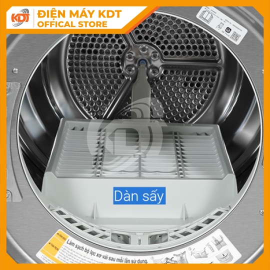 Máy sấy bơm nhiệt LG 10.5 kg DVHP50P