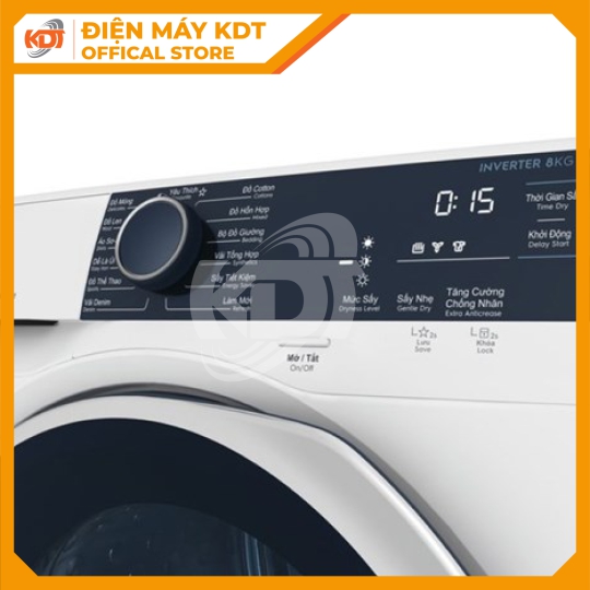 Máy sấy ngưng tụ Electrolux UltimateCare 8 kg EDC804P5WB