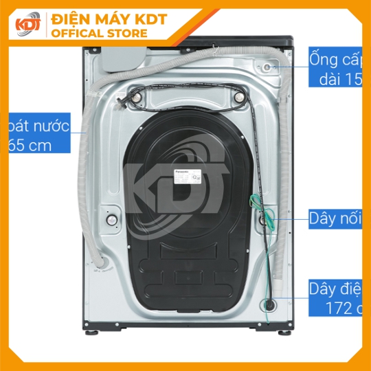 Máy giặt sấy Inverter Panasonic 10.5/6 kg NA-S056FR1BV
