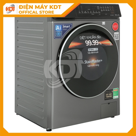 Máy giặt sấy Inverter Panasonic 9/2 kg NA-V90FC1LVT