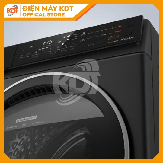 Máy giặt sấy Inverter Panasonic 10/6 kg NA-S106FR1PV