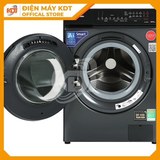 Máy giặt sấy Inverter Panasonic 10.5/2 kg NA-V105FR1BV