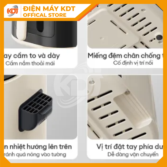 Nồi chiên không dầu Gaabor AF-45T01A 5L