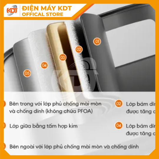 Nồi chiên không dầu Gaabor AF-45T01A 5L