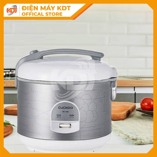 Nồi cơm Nắp gài Cuckoo 2.0Lít CR-1190/SIWHVNCV