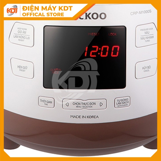 Nồi cơm Điện tử Cuckoo 1,8 Lít CRP-M1000S/P2PGVNCV
