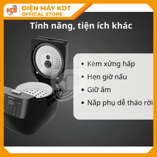 Nồi cơm Điện tử  Hitachi 1.8Lít - RZ-S18VN
