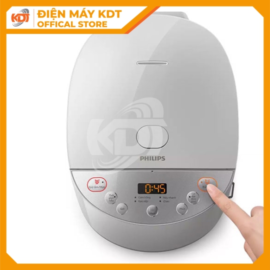 Nồi cơm điện tử Philips 1.8 lít HD4515/69