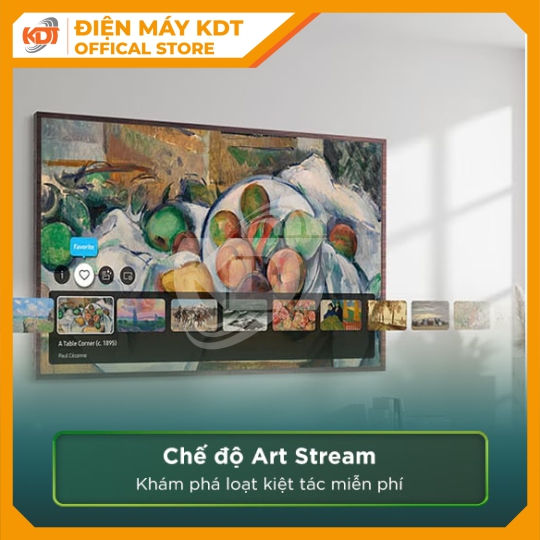 Tivi Khung Tranh The Frame QLED Samsung 65 inch 4K QA65LS03D
