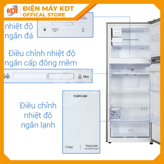 Tủ lạnh Samsung Inverter 406 lít RT42CG6584B1SV