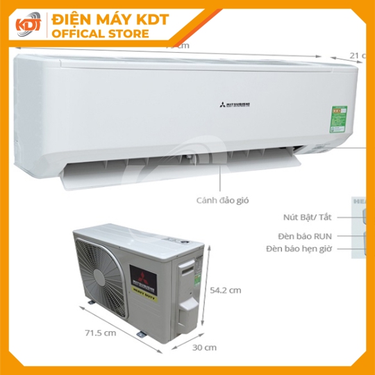 Máy lạnh Mitsubishi 1.5 HP SRK12CT-S5