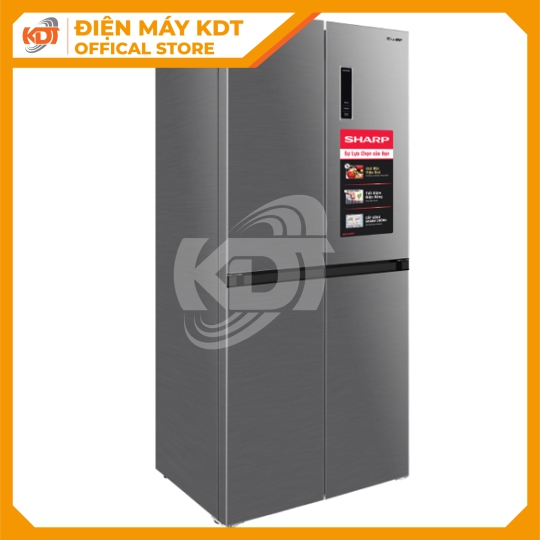 Tủ lạnh Sharp Inverter 362 lít SJ-FX420V-SL