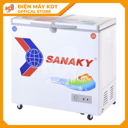 Tủ Đông Sanaky 195 lít VH-2599W1
