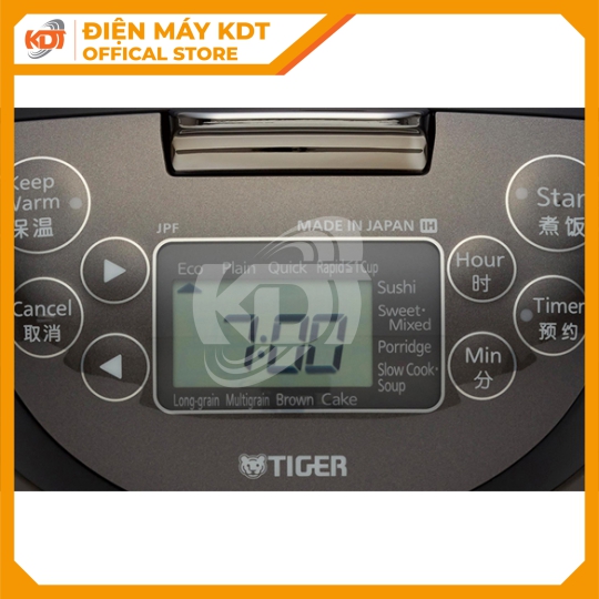 Nồi cơm điện tử cao tần Tiger 0.5 lít JPF-A55W-K