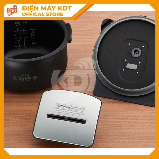 Nồi cơm điện tử cao tần áp suất Tiger 1.8 lít JPK-W18W
