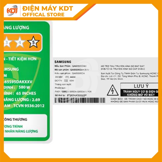 Tivi OLED Samsung 4K 65 inch QA65S95DA