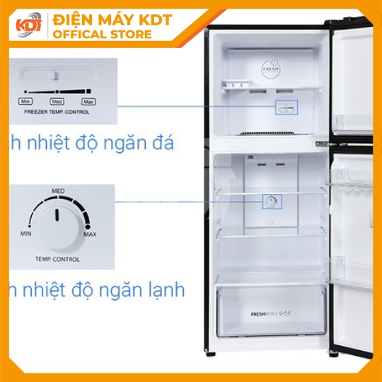 Tủ lạnh Inverter Aqua 189 Lít AQR-T220FA(FB)