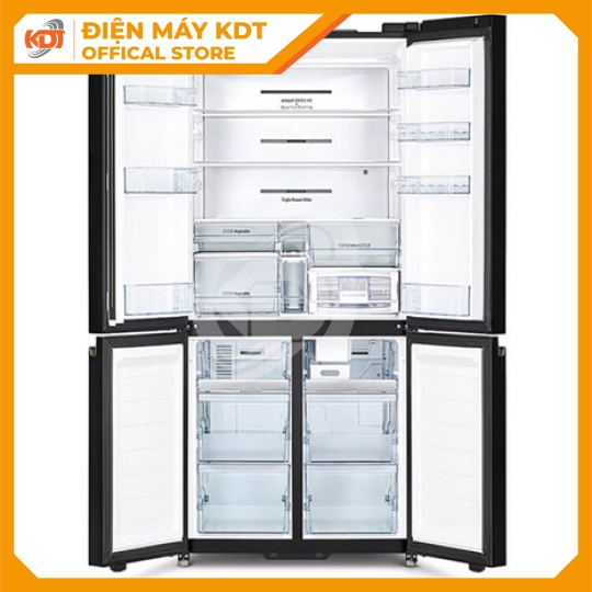 Tủ lạnh Hitachi Inverter 569 lít R-WB640VGV0X (MGW)