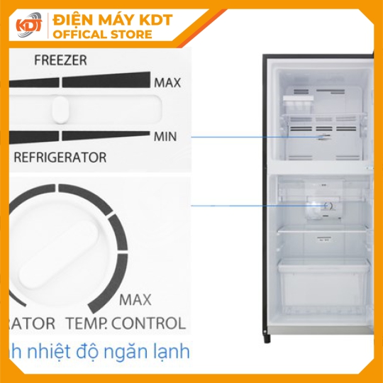 Tủ lạnh Inverter Toshiba 180 Lít GR-B22VU UKG