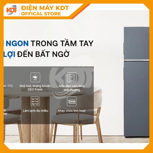 Tủ lạnh Aqua Inverter 228 lít AQR-T278FA(SC)