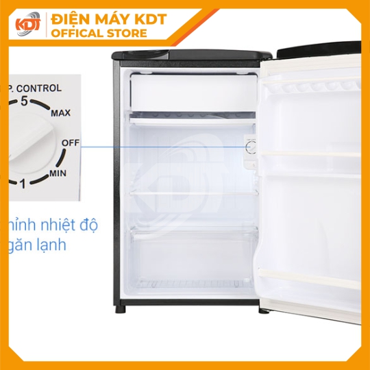 Tủ lạnh Aqua 90 lít AQR-D99FA(BS)