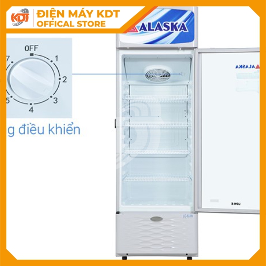 Tủ mát Alaska Inverter 300 lít LC 533HI
