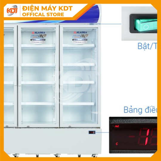 Tủ mát Alaska 1200 lít LC-1200C3