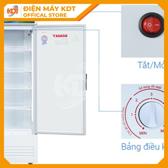 Tủ mát Sanaky 240 lít VH-2589K