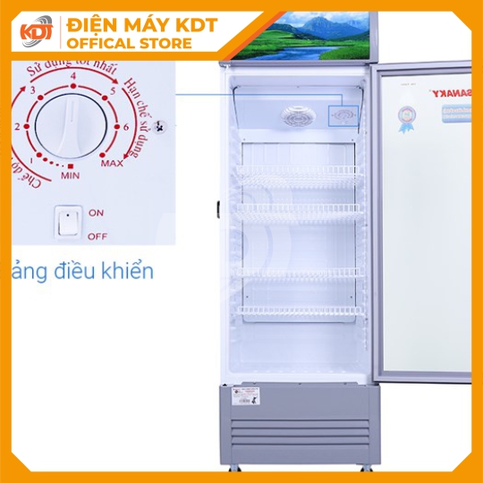 Tủ mát Sanaky 290 lít TM.VH358KL