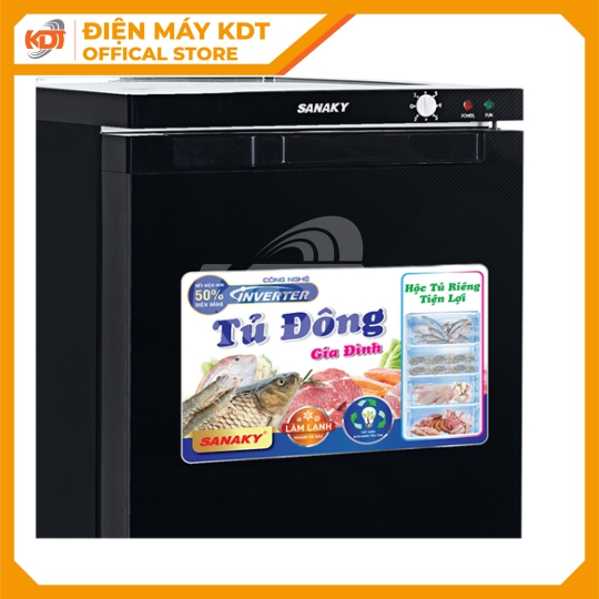 Tủ Đông Sanaky Inverter 118 lít VH-160K3