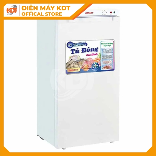 Tủ Đông Sanaky Inverter 118 lít VH-160VD3