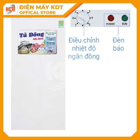 Tủ Đông Sanaky 150 lít VH-180VD