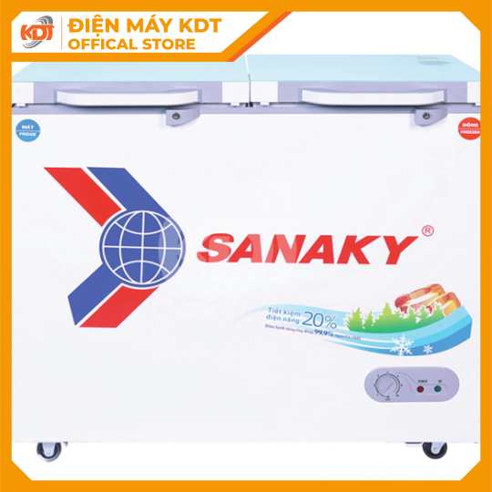 Tủ Đông Sanaky 195 Lít VH-2599W2KD