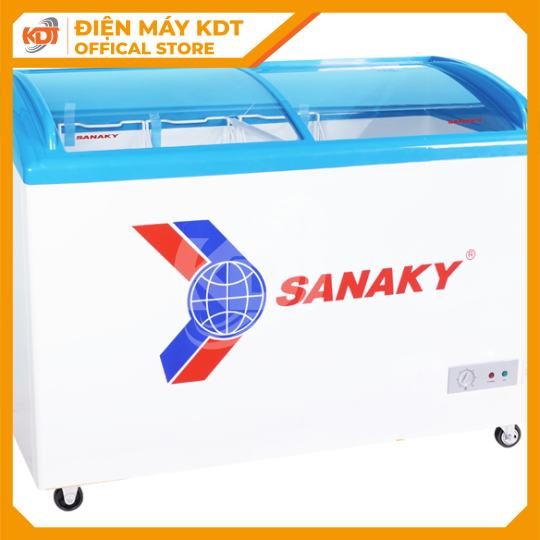 Tủ Đông Kính Cong Sanaky 340 Lít VH-482K