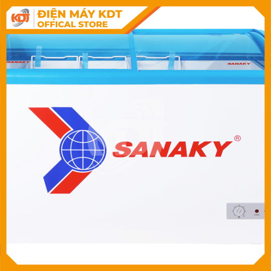 Tủ Đông Kính Cong Sanaky 340 Lít VH-482K