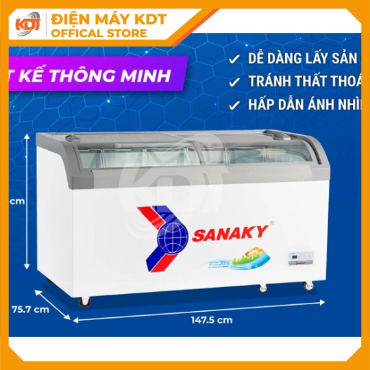 Tủ Đông Sanaky 500 Lít VH-899KA