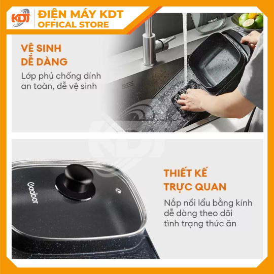 Bàn nướng điện Gaabor EH-M01A