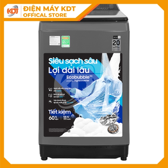 Máy giặt Inverter Samsung Eco-bubble 10.5 kg WA10CG5745BD/SV