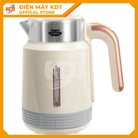 Ấm đun siêu tốc Ladomax 2 Lít HA-889 ( Vàng/ Đen)